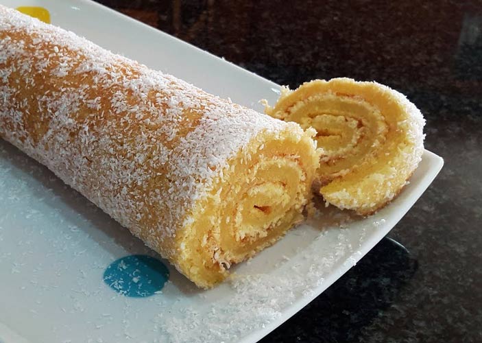 Torta enrolada de coco 0 (0)