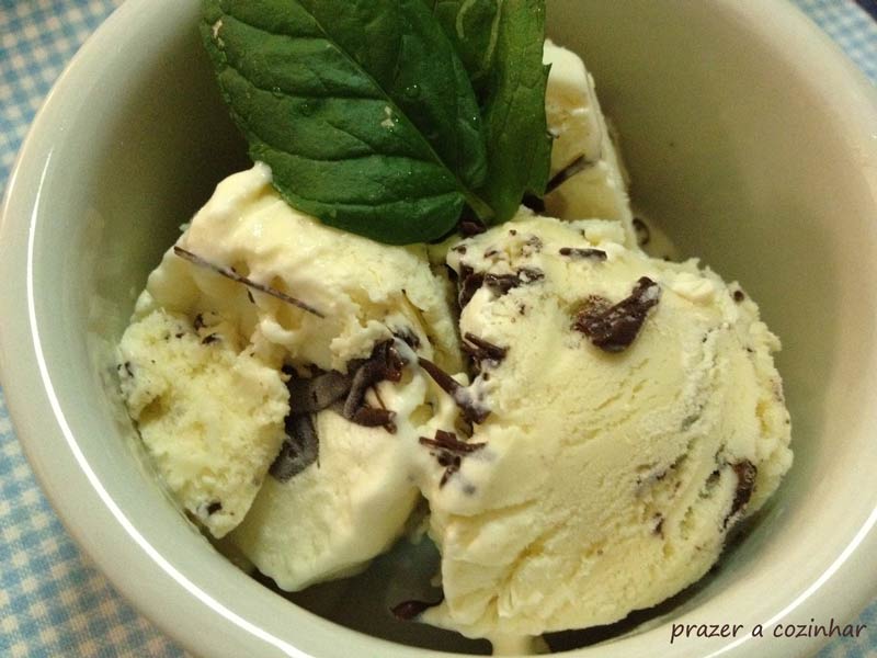 Gelado de hortelã com chocolate 0 (0)