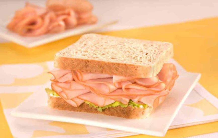 Sanduíche de peito de peru e alface 0 (0)