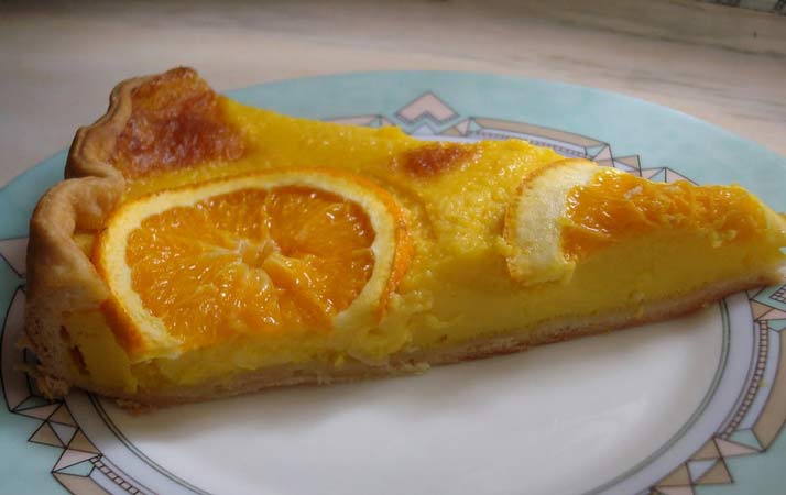 Tarte light de laranja 4.9 (50)