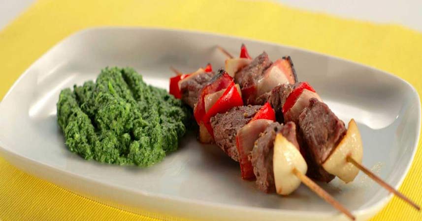 Espetadas coloridas com esparregado 0 (0)