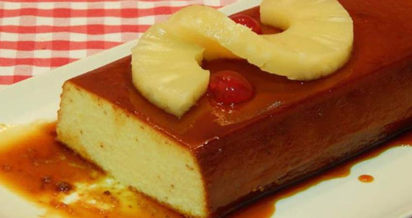 Pudim flan de ananás 4.2 (5)
