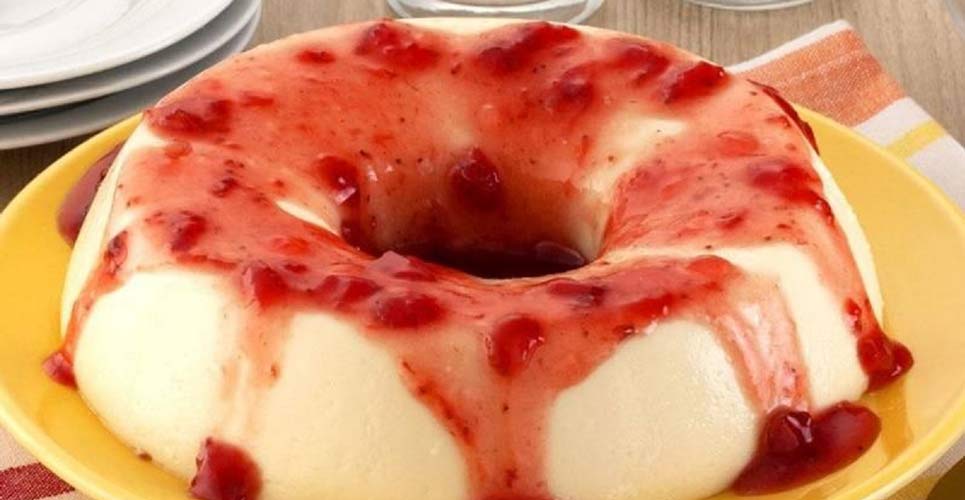 Pudim de iogurte grego com morango – Fantástico!! 5 (1)