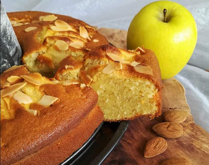 Bolo tentação de maçã e amêndoa 4.2 (22)