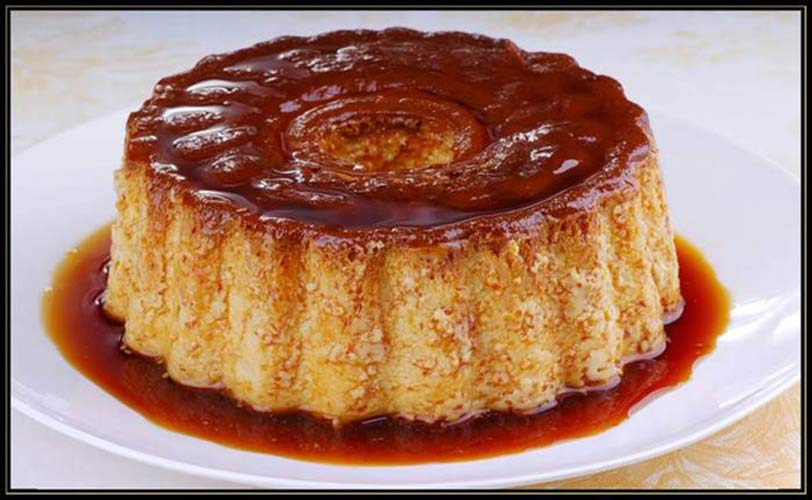 Receita caseira do pudim de ovos com caramelo 4.8 (8)