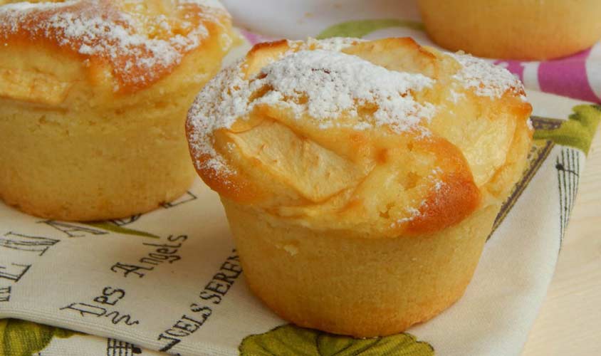 Queques fofinhos de iogurte e maçã 4.3 (158)