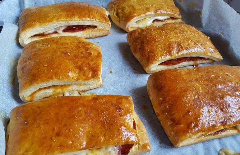 Como fazer merendas de chourição e queijo 3.7 (3)