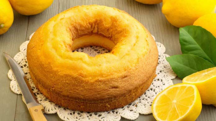 Bolo de limão integral. Um docinho mais saudável! 4.2 (6)