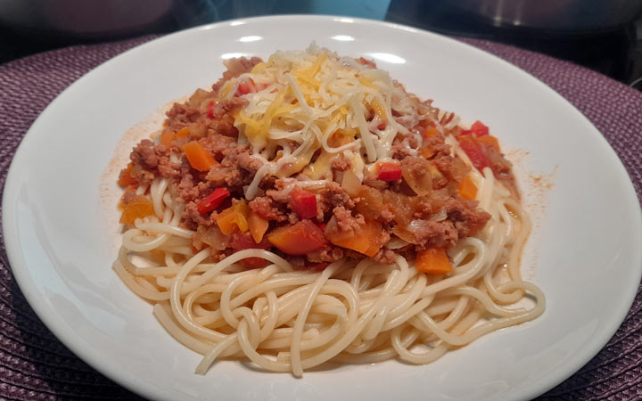 Carne picada com esparguete 0 (0)