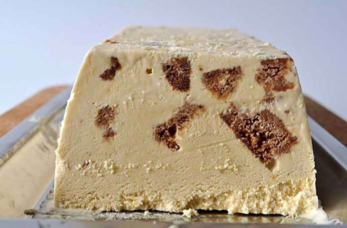 Gelado de limão com bolachas de canela e gengibre 0 (0)