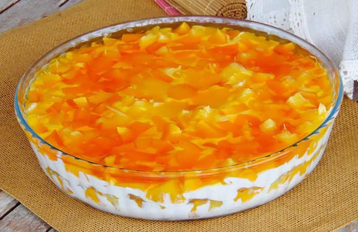 Sobremesa fresca de pêssego e ananás 4.5 (141)