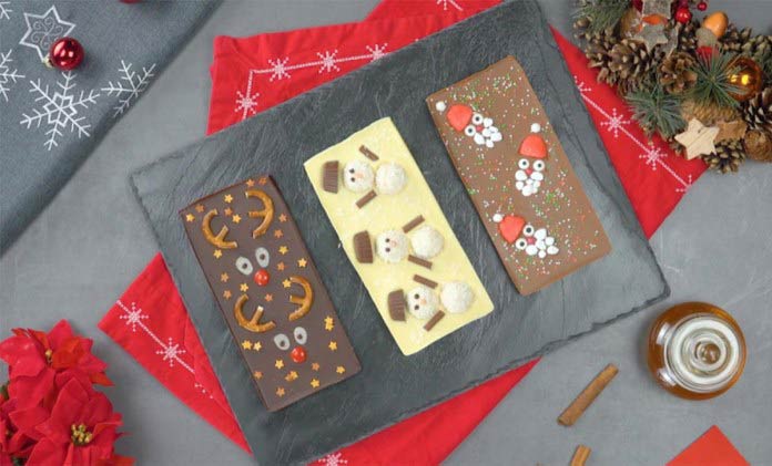 Barras de chocolate caseiras para o Natal 0 (0)