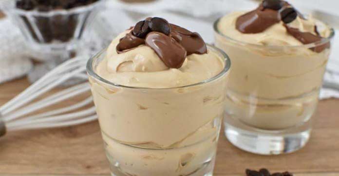 Mousse de café rápida e com apenas 3 ingredientes 0 (0)