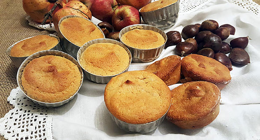 Bolinhos fofos de castanha 4.2 (5)