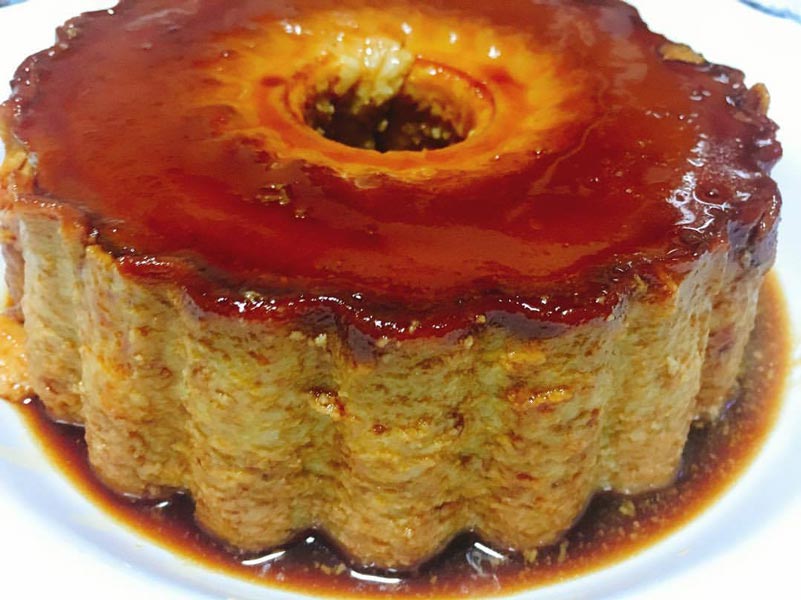 Pudim de Ovos com Vinho do Porto e Canela 4.8 (8)