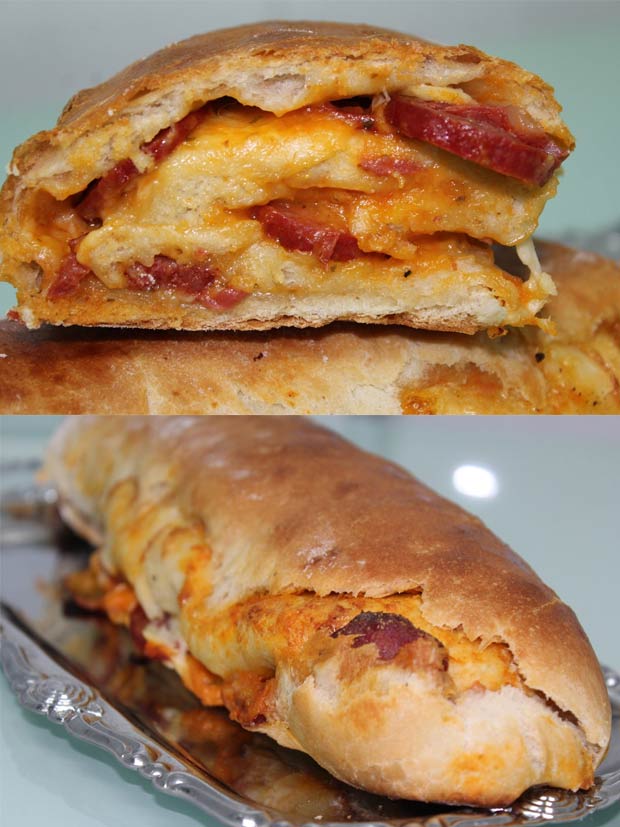 Pão com chouriço e molho de tomate 3.7 (18)