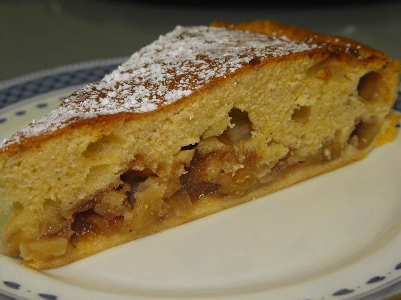 Tarte bolo de maçã com recheio delicioso 4.7 (15)