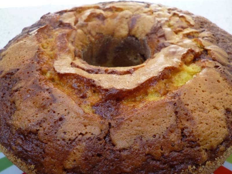 Bolo mármore de caramelo – Delicioso! 4.4 (104)